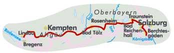 bersicht ber den gesamten Streckenverlauf